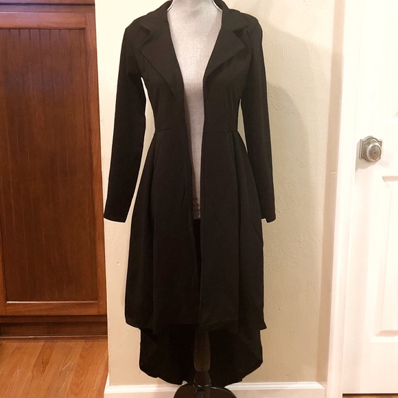 💐JUST IN! Fabulous Hi/Low Hem Duster Coat - Picture 2 of 5